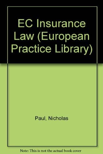 Tapa de EC Insurance Law