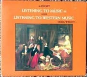 Tapa de 6-CD Set for Wright's Listening to Music, 5th and Listening to Western Music