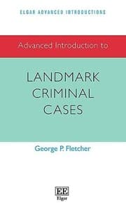 Tapa de Advanced Introduction to Landmark Criminal Cases