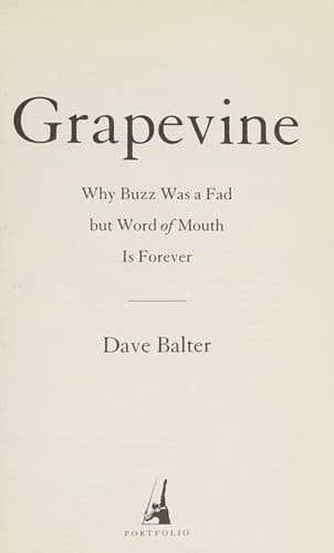 Tapa de Grapevine