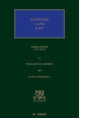 Tapa de Scottish Land Law