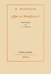 Tapa de Que Es Metafisica