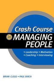 Tapa de Crash course in managing people