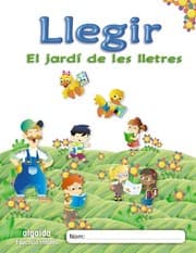 Tapa de El jardí de les lletres. Llegir.