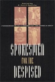 Tapa de Spokesmen for the despised