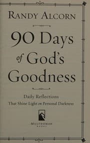 Tapa de 90 days of God's goodness
