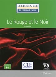 Tapa de Le rouge et le Noir - Lecture FLE niveau 3 B1
