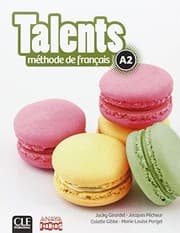 Tapa de Talents fle niveau A2 livre de l'élève version Anaya