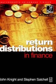 Tapa de Return distributions in finance