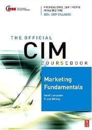 Tapa de Marketing Fundamentals