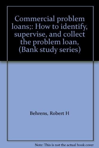 Tapa de Commercial problem loans