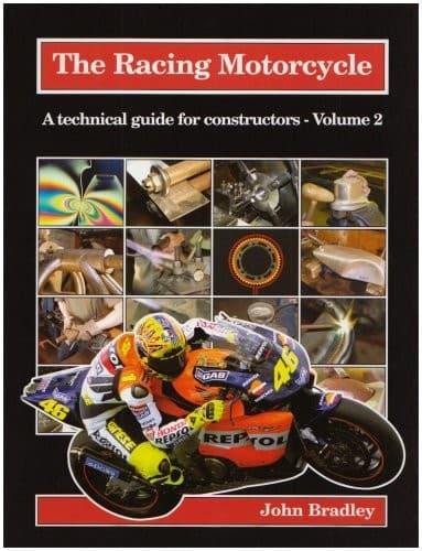 Tapa de The racing motorcycle