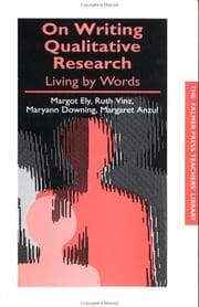 Tapa de On writing qualitative research