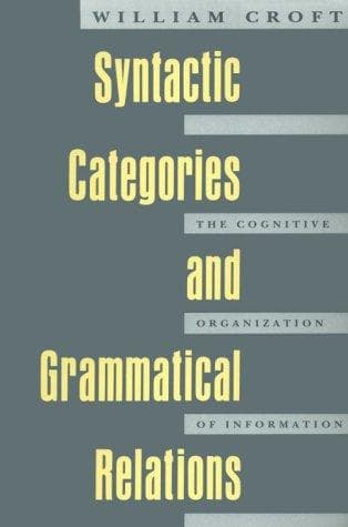 Tapa de Syntactic categories and grammatical relations