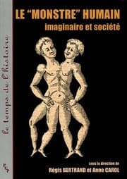 Tapa de Le monstre humain, imaginaire et société