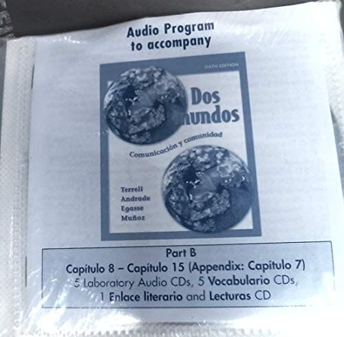 Tapa de Student Audio CD Program Part B Prepack t/a Dos mundos