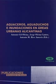 Tapa de Aguaceros, aguaduchos e inundaciones en áreas urbanas alicantinas