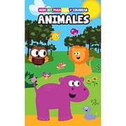 Tapa de animales. Mini set para leer y colorear.
