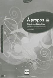 Tapa de A propos B1