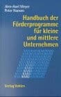 Tapa de Handbuch der Förderprogramme für kleine und mittlere Unternehmen.