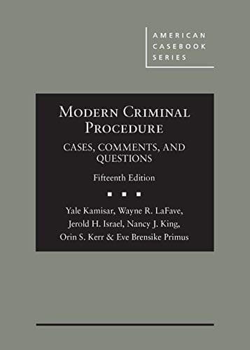 Tapa de Modern Criminal Procedure