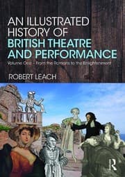 Tapa de Illustrated History of British Theatre and Performance