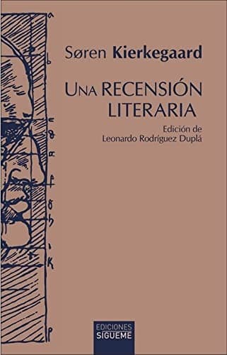 Tapa de Una recensión literaria