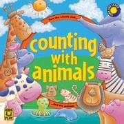 Tapa de Counting With Animals (Turn and Learn)