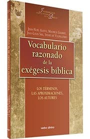 Tapa de Vocabulario razonado de exégesis bíblica