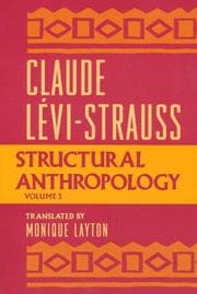 Tapa de Structural Anthropology, Volume 2 (Structural Anthropology)