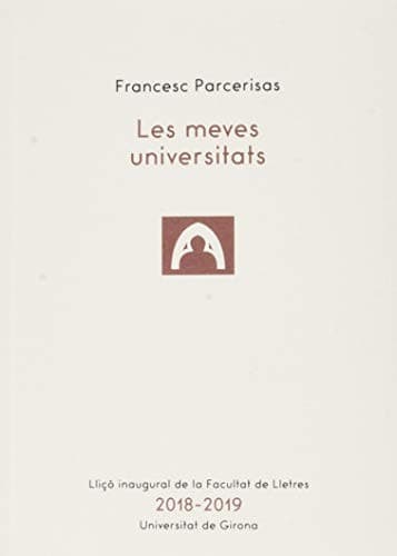 Tapa de Les meves universitats