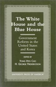 Tapa de The White House and the Blue House