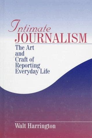 Tapa de Intimate Journalism
