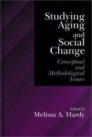 Tapa de Studying Aging and Social Change