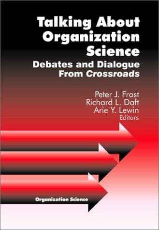 Tapa de Talking about Organization Science