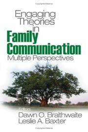 Tapa de Engaging Theories in Family Communication