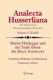 Tapa de Martin Heidegger and the Truth about the Black Notebooks