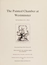 Tapa de The Painted Chamber at Westminster