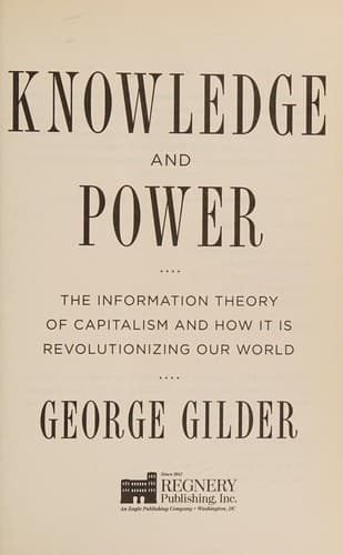 Tapa de Knowledge and power