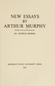 Tapa de New essays
