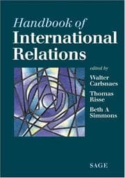 Tapa de Handbook of international relations