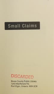 Tapa de Small Claims