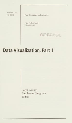 Tapa de Data Visualization, Part 1 Pt. 1, No. 139