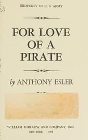 Tapa de For love of a pirate