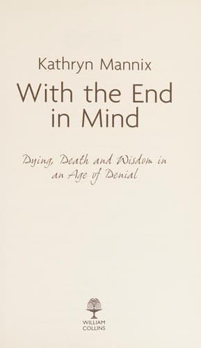 Tapa de With the End in Mind