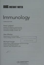 Tapa de Immunology