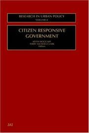 Tapa de Citizen responsive government