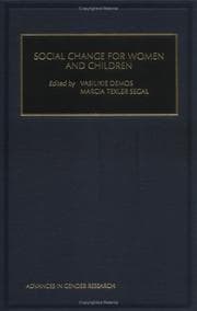 Tapa de Social change for women and children