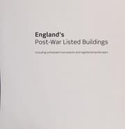 Tapa de England's post-war listed buildings