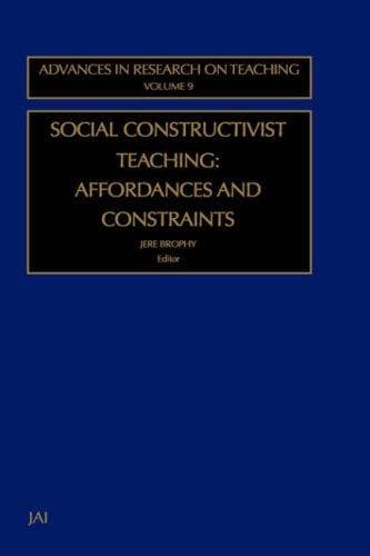 Tapa de Social Constructivist Teaching (Advances in Research on Teaching)